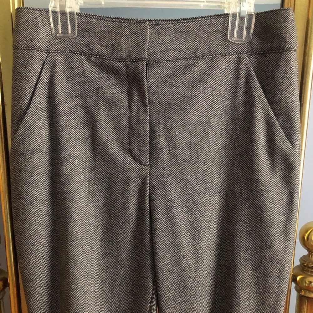 Veronica Beard Herringbone wool blend joggers